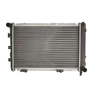 Billede af THERMOTEC D7M065TT Radiator Aluminium til køretøjer uden klimaanlæg 532 370 32 manuelt gear Loddet køleripper MERCEDES BENZ: W124 Sedan