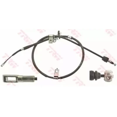 Billede af TRW GCH668 Håndbremsekabel 1515, 1306 Skivebremse KIA: Picanto I
