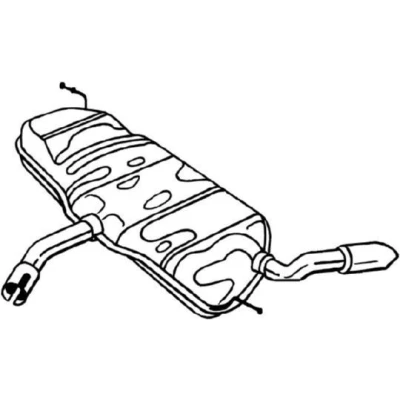 Billede af BOSAL 220 023 Lydpotte