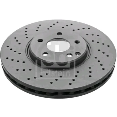 Billede af FEBI BILSTEIN 44012 Bremseskiver foraksel 330 32 5 112 perforeret/indv. ventileret coatet højkarboniseret MERCEDES BENZ: E klasse Sedan