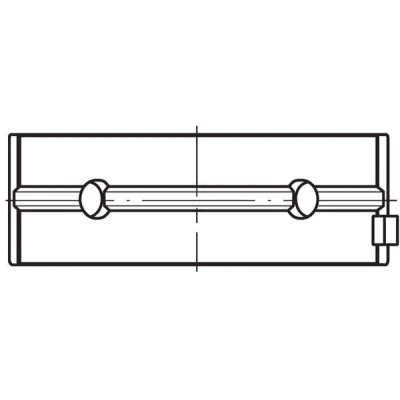 Billede af MAHLE ORIGINAL 001 HL 10220 000 Krumtapakselleje