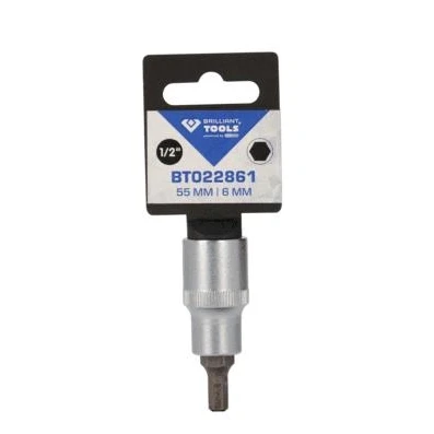 Billede af KS TOOLS BT022861 Skraldenøgleindsats (Hexagon) 6,0, 6 indre sekskant