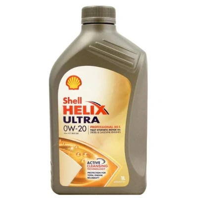 Billede af Shell Helix Ultra Professional AS L 0W 20 1l Motorolie 550049078 TOYOTA: Aygo, Avensis III Stationcar, Yaris Hatchback, KIA: RIO 3, Picanto II