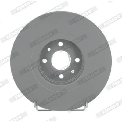 Billede af FERODO PREMIER Coat+ disc DDF1513C Bremseskiver 300 24 4 ventileret coatet med skruer RENAULT: SCENIC 2, GRAND 2