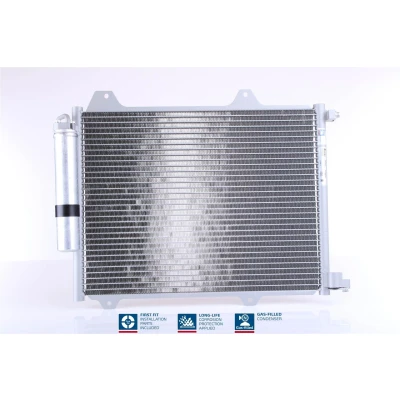 Billede af NISSENS 94754 Kondensator med tørrer Aluminium 460 R 134a SUZUKI: IGNIS 2