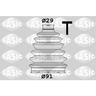 Billede af SASIC 1900007 Drivakselmanchet hjulsidet Termoplast FORD: S Max Mk1, MONDEO 4 Turnier, Transit Mk6 Van