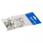 Billede af Kabel Clips 10 14 Grå 25 stk. Rund ledning GN pak