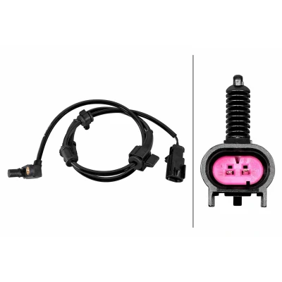 Billede af HELLA 6PU 358 218 551 ABS Sensor med holdeklips på kablet Induktiv 2 935