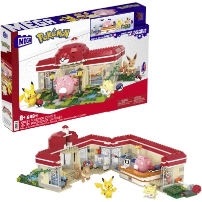 Billede af Konstruktionssæt Pokémon Mega Construx Forest Center 648 Del