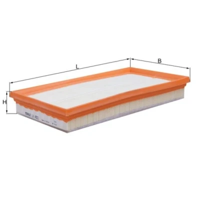 Billede af MAHLE ORIGINAL LX 4922 Luftfilter 44 154 302 Filterindsats FIAT: 500X, JEEP: Renegade SUV, Compass