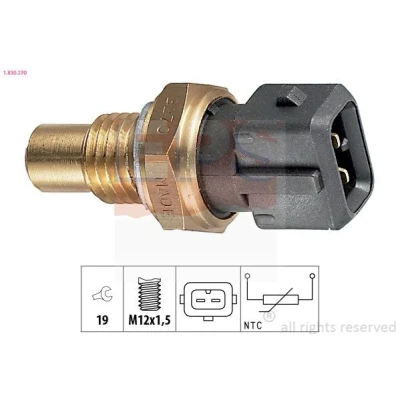 Billede af EPS 1.830.270 Kølevæsketemperatur Sensor Made in Italy OE Equivalent