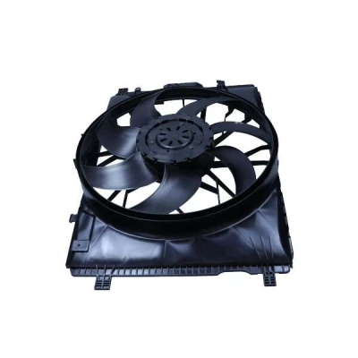 Billede af MAXGEAR AC230108 Køleventilator 481 12 600 med kølerventilatorramme (karm), Kulløs motor kontroldel MERCEDES BENZ: E klasse Sedan