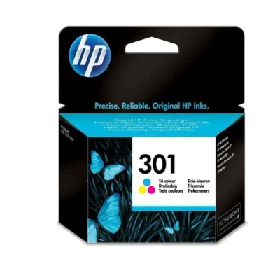 Billede af HP 301 Tri Colour Original Blækpatron 165 Sider