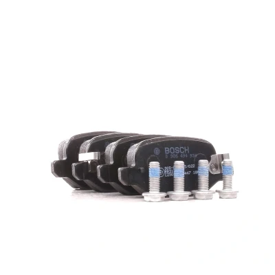 Billede af BOSCH 0 986 494 934 Bremseklodser Low Metallic med akustisk advarsel for slid skruer tilbehør FIAT: 500L