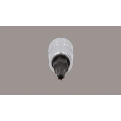 Billede af KS TOOLS 911.1464 Skraldenøgleindsats (Hexagon) DIN3120, ISO1174 TB20 Krom vanadium stål med fronthulboring, Torx riflet
