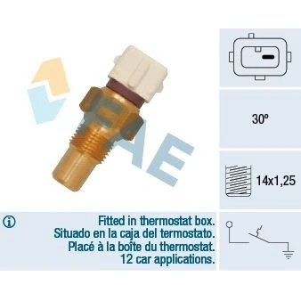 Billede af FAE 35295 Temperaturkontakt