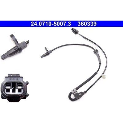 Billede af ATE 24.0710 5007.3 ABS Sensor 720 OPEL: Agila B, SUZUKI: Splash