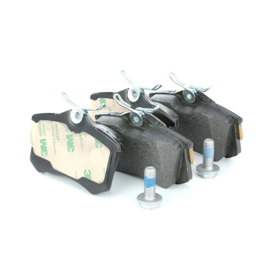Billede af BOSCH 0 986 461 769 Bremseklodser Low Metallic med monteringsvejledning, anti knirke plade, skruer VOLKSWAGEN: GOLF 6, Beetle Hatchback