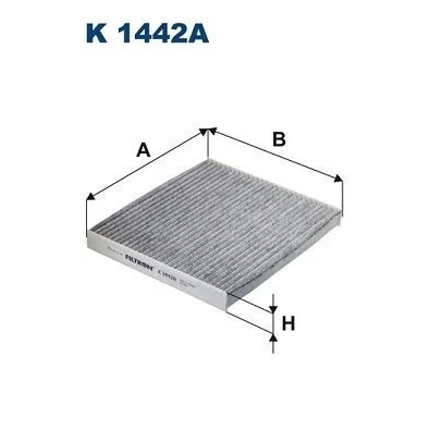 Billede af FILTRON K 1442A Kabinefilter Aktivkulfilter 253 224 28 HYUNDAI: Sonata VII