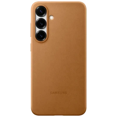 Billede af Samsung Kindsuit Pu Læder Back Cover Guld Galaxy S25+