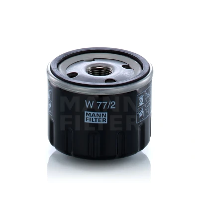 Billede af MANN filter W 77/2 Oliefilter 3/4 16 UNF 1B med en returløbs stop ventil Påskruet