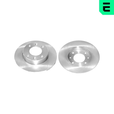 Billede af OPTIMAL BS 6160C Bremseskiver bagaksel 247 9 4/6 fuldstændigt coatet PEUGEOT: 307 Hatchback, SW, Stationcar, CITROËN: C4 I Hatchback