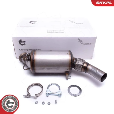 Billede af ESEN SKV 62SKV503 Partikelfilter Cordierit BMW: 5 Sedan, Touring, 3 Touring