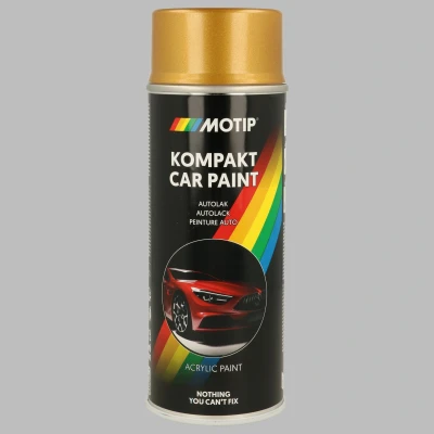 Billede af MOTIP 52250 Auto kombinationslak 400ml spraydåse gylden Kompakt white glossy 12 ml