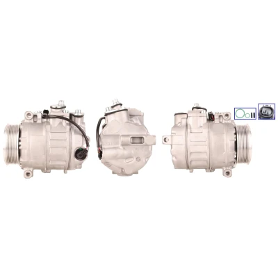 Billede af LUCAS ACP356 Kompressor PAG 46 R 134a med pakninger MERCEDES BENZ: E klasse T modell, C Sedan