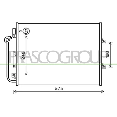 Billede af PRASCO RN306C001 Kondensator 15mm 8mm Aluminium 527mm