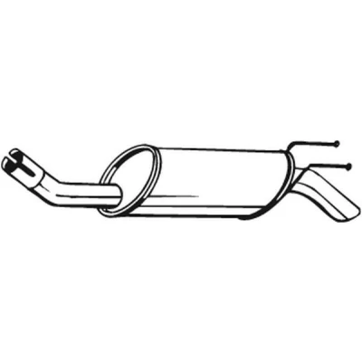 Billede af BOSAL 148 167 Lydpotte
