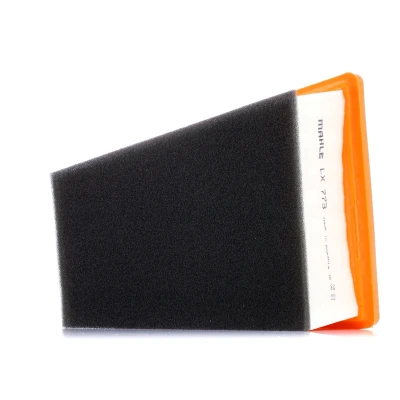 Billede af MAHLE ORIGINAL LX 773 Luftfilter 75,3 140 176,0 Filterindsats BMW: 5 Sedan, 3 X3, VOLKSWAGEN: Caddy 3, Golf 7 Variant, Touran I