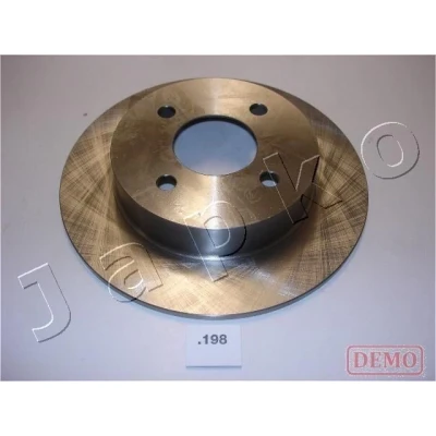 Billede af JAPKO Bremseskive NISSAN: MICRA 2 bagaksel 239mm 7,1mm 4 61mm fuldstændigt 61198C Bremseskiver, Skivebremser