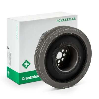 Billede af INA 544 0102 10 Remskive Krumtapaksel 190,50 AUDI: A4 B6/B7 Cabriolet, A6 C6 Avant, C7 VOLKSWAGEN: Touareg I