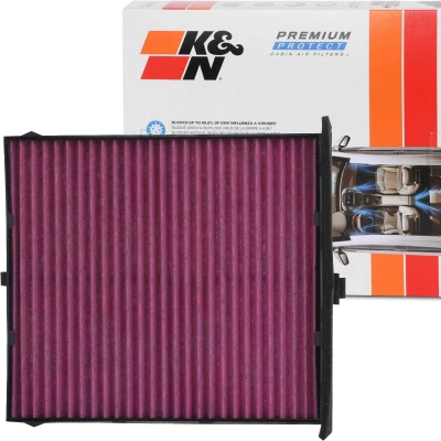 Billede af K&amp;N Filters DVF5070 Kabinefilter Aktivkulfilter 232 33 kvadratisk MAZDA: 6 Stationcar, 3 Hatchback, Sedan