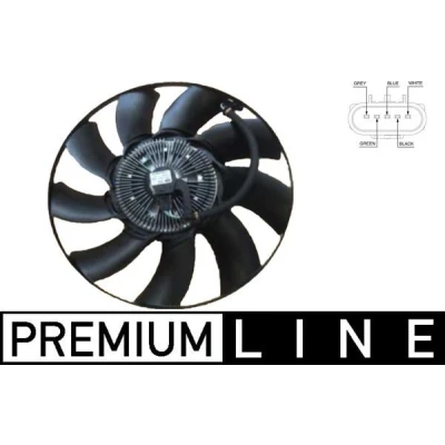 Billede af MAHLE ORIGINAL CFF 475 000P Køleventilator 500 elektronisk