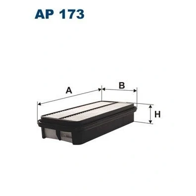 Billede af FILTRON AP 173 Luftfilter 53 138 294 Filterindsats SUZUKI: Vitara I SUV Cabriolet,