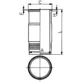 Billede af KOLBENSCHMIDT 89464110 Cylinderforing