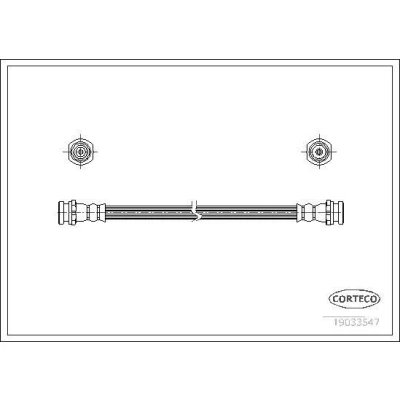 Billede af Bremseslange CORTECO 19033547