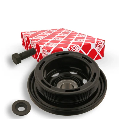 Billede af febi BILSTEIN 33600 Remskive Krumtapaksel 6PK 192 5 med rørforbinder, skrue Plus