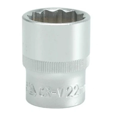 Billede af YATO YT 1284 Skraldenøgleindsats (Hexagon) 3121 22 Krom vanadium stål