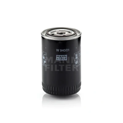 Billede af MANN filter W 940/21 Oliefilter 3/4 16 UNF Påskruet OPEL: Rekord D Sedan, Senator A, E1 Sedan