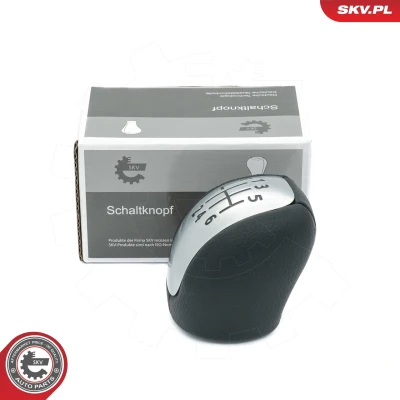 Billede af ESEN SKV 63SKV112 Gearknop 6 gear PU (polyuretan), Læder RENAULT: LAGUNA 3
