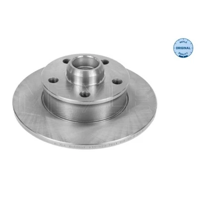 Billede af MEYLE 115 523 1041 Bremseskiver bagaksel 226 10 5 100 fuldstændigt ORIGINAL Quality VOLKSWAGEN: GOLF 3, Corrado, Vento