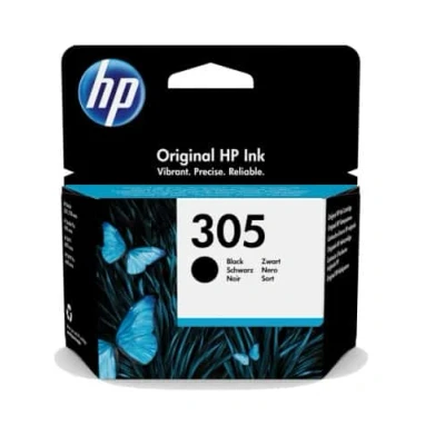 Billede af HP 305 sort blækpatron 2 ml 3YM61AE original