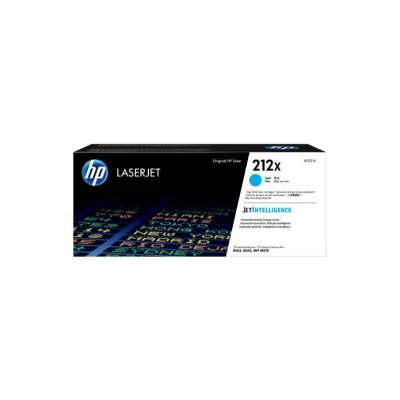 Billede af HP 212X cyan toner 10.000 sider original W2121X