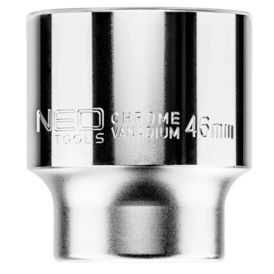 Billede af NEO TOOLS 08 314 Skraldenøgleindsats (Hexagon) 3/4tommer 3124 46 mm Krom vanadium stål Sekskant