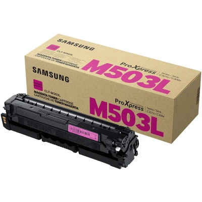 Billede af Samsung CLT M503L magenta toner 5.000 sider original SU281A