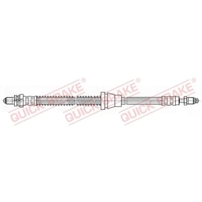 Billede af QUICK BRAKE 42.919 Bremseslange 483 M10x1
