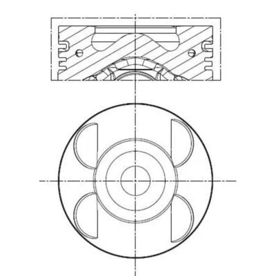 Billede af Stempel MAHLE ORIGINAL 001 PI 00105 000